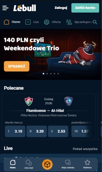 Lebull Polska Homepage