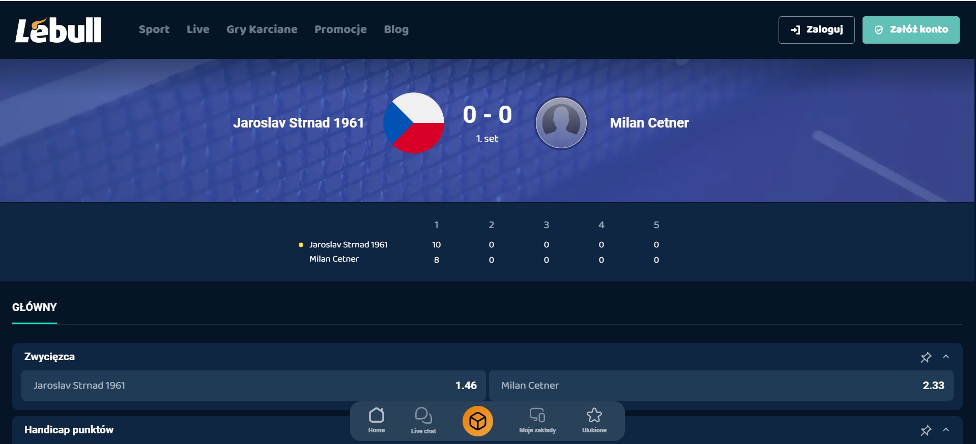 Lebull Polska Live Betting pc