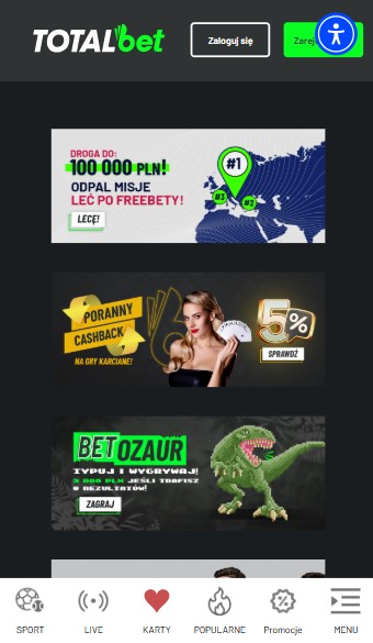 Promocje Totalbet Polska
