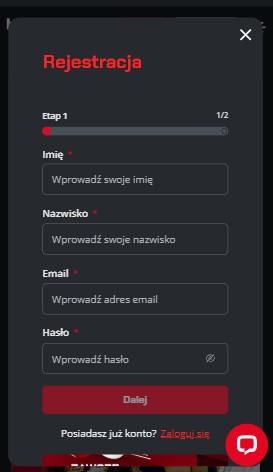 rejestracja Betters Polska