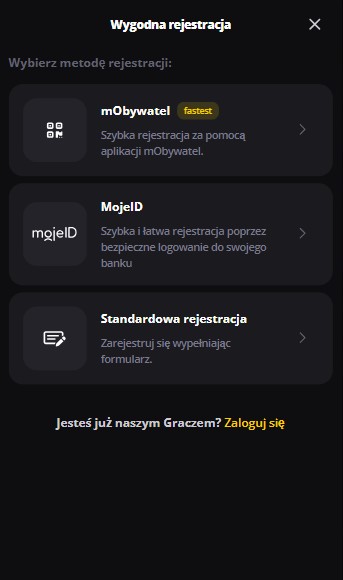 Rejestracja LVBET