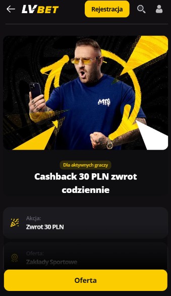 LVBET Bonusy bez depozytu